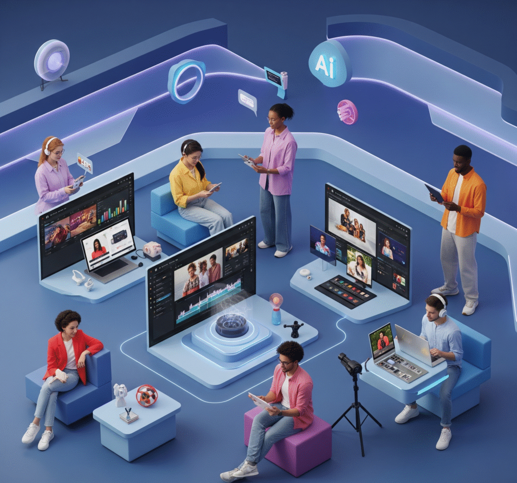 Top 5 AI-driven platforms revolutionizing the creator economy