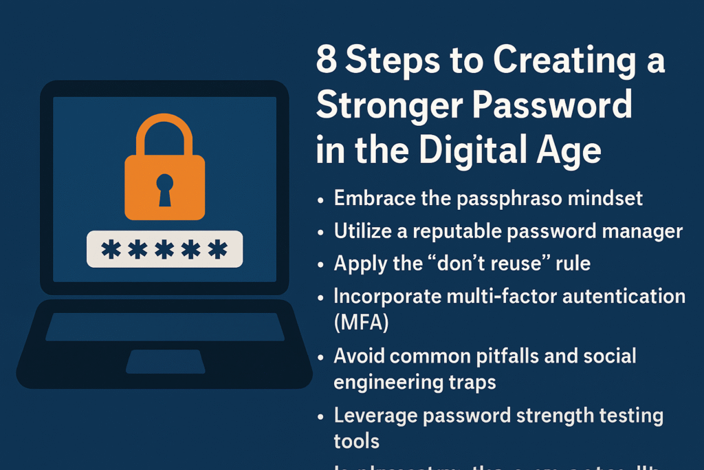 8 Steps to Creating a Stronger Password in the Digital Age