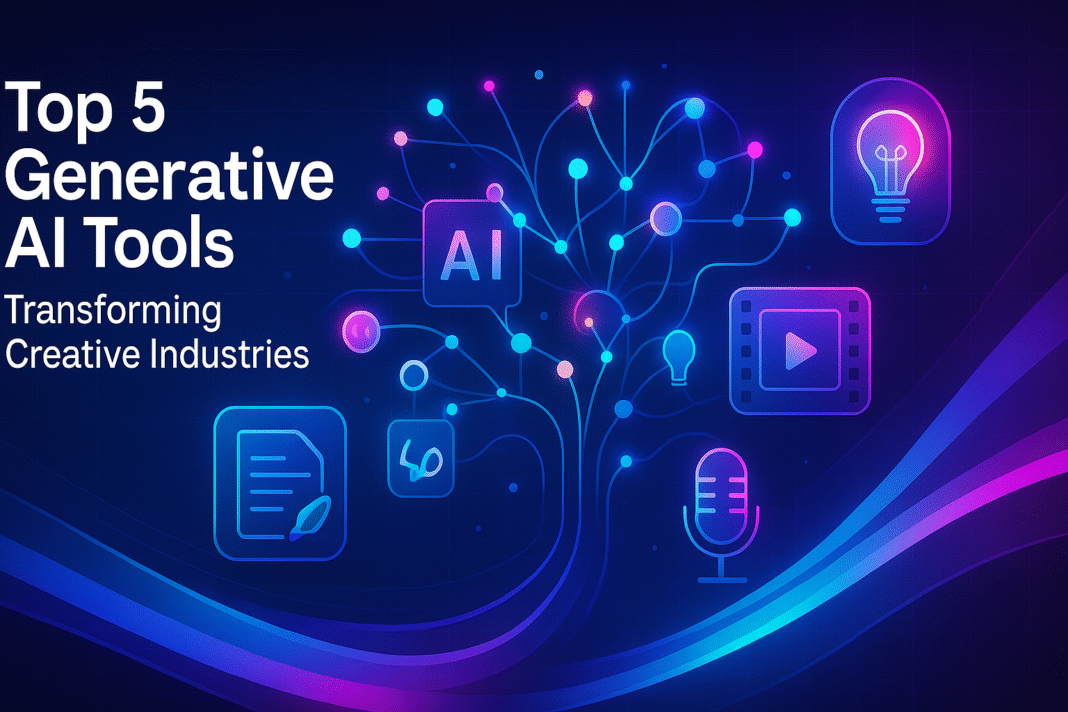 The 5 Best Generative AI Tools Transforming Creative Industries - The ...