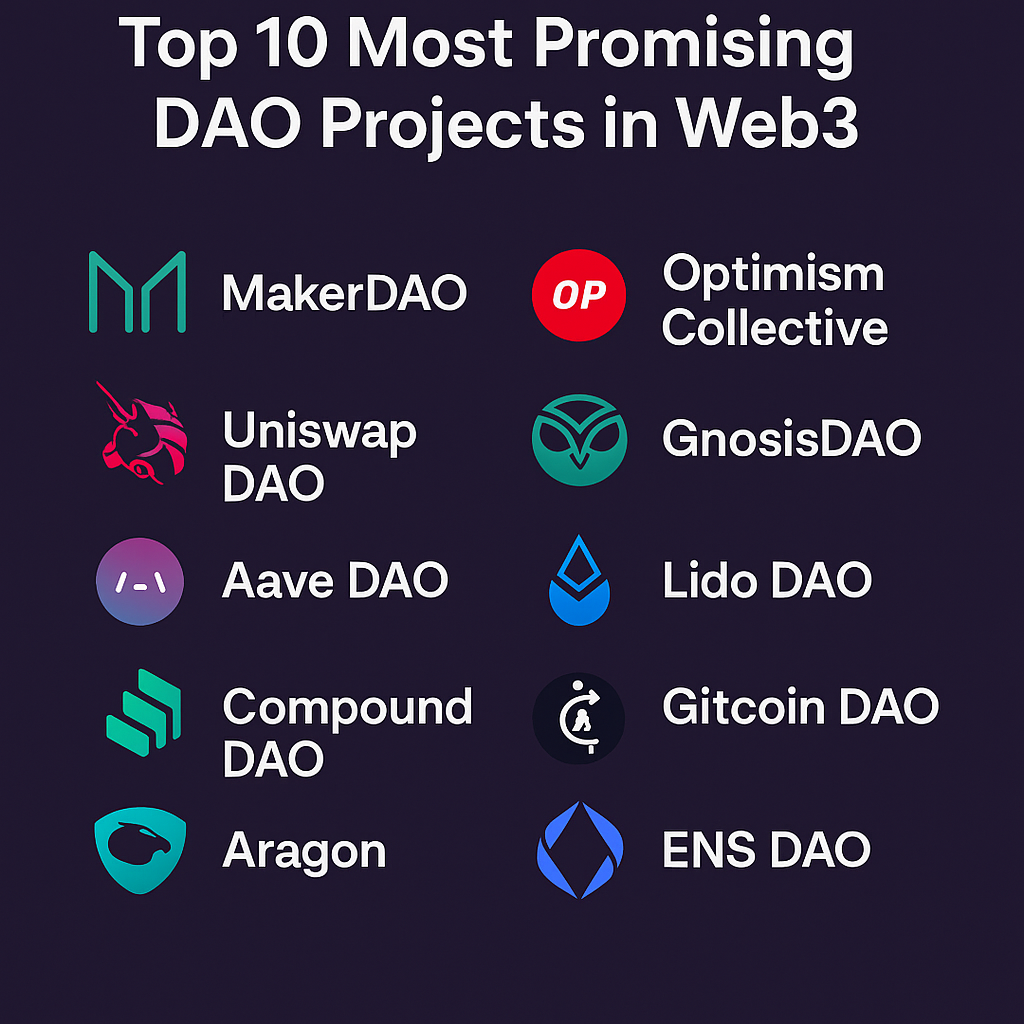 Top 10 Most Promising DAO Projects in Web3 - The Tech Trends