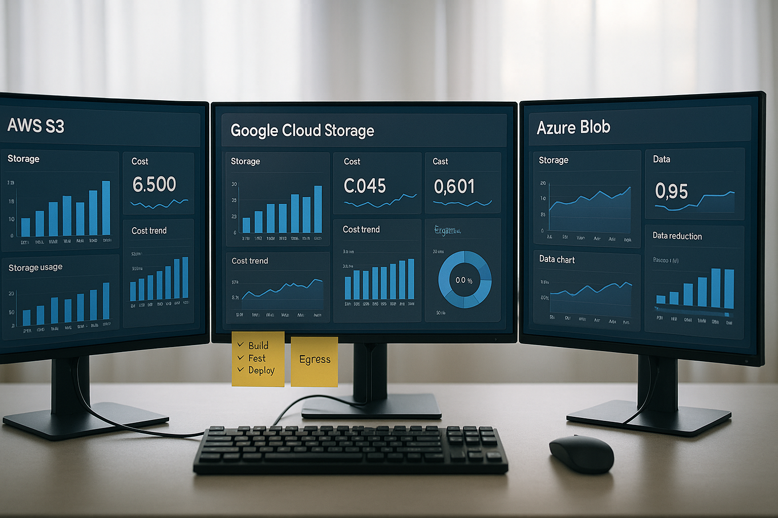 Top 5 Cloud Storage Solutions: AWS S3 vs Google Cloud Storage vs Azure Blob