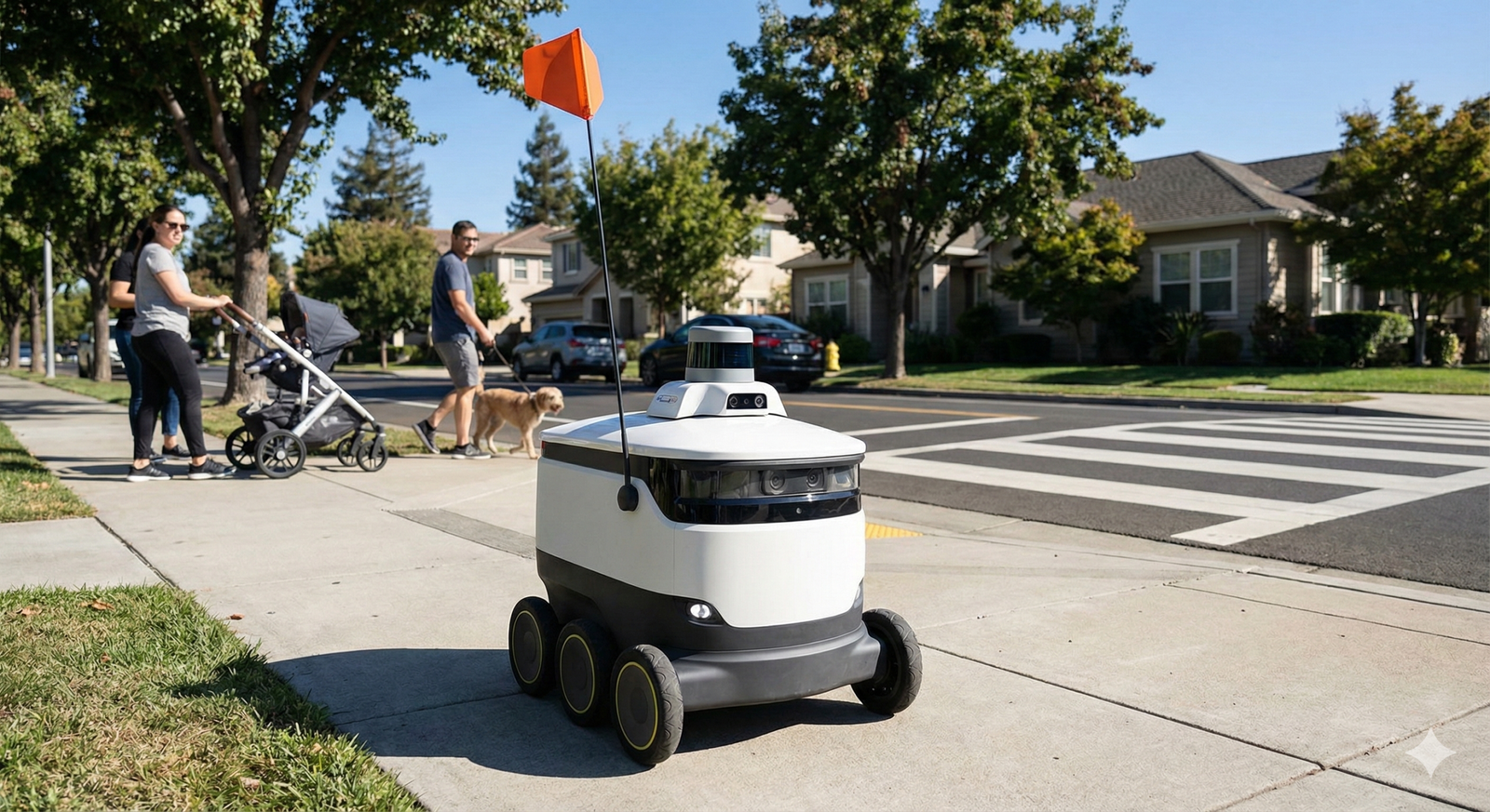 Autonomous Delivery Robots on Sidewalks: The Future of Last-Mile Logistics