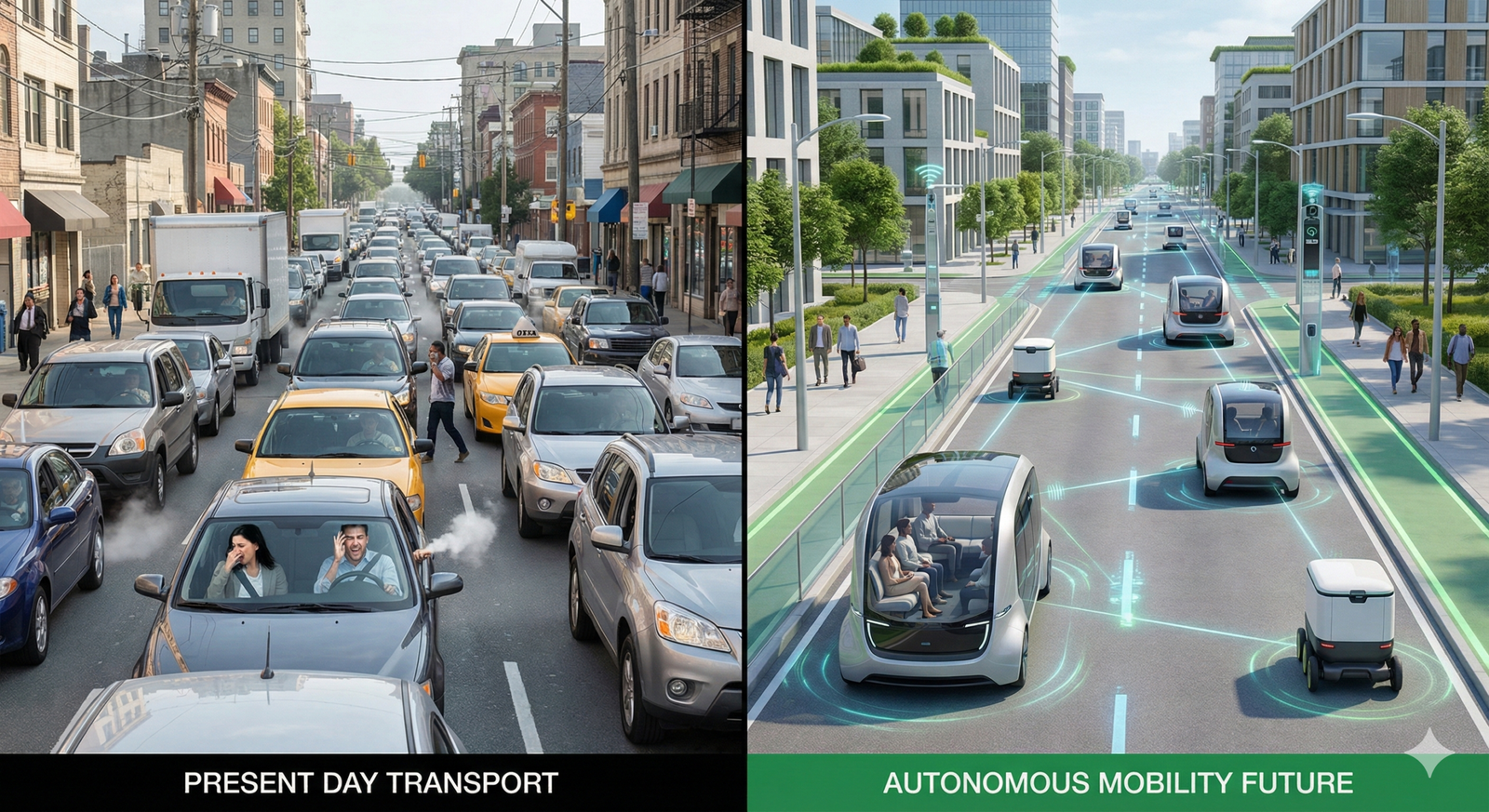 Autonomous Vehicles and AI‑Driven Mobility Services: The Future of Transport