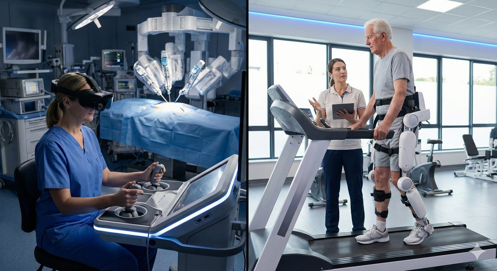 Robotics in surgery and rehabilitation