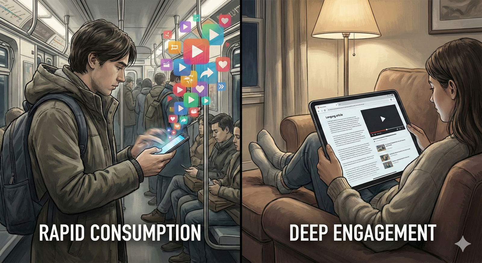 Short‑Form vs. Long‑Form Content Consumption Habits