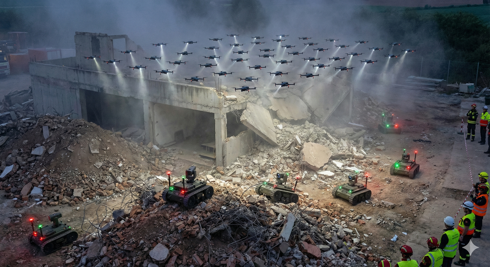 Swarm Robotics for Search and Rescue: The Future of Disaster Response