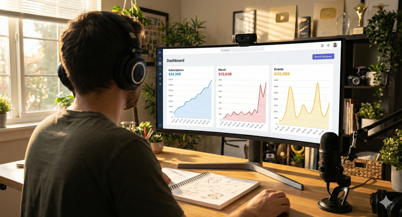 Diversified Monetization Strategies Subscriptions, Merchandise, NFTs & Events