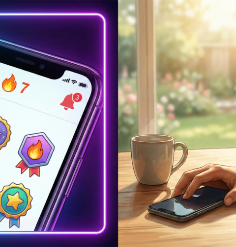 Gamification of social apps streaks, badges and addiction