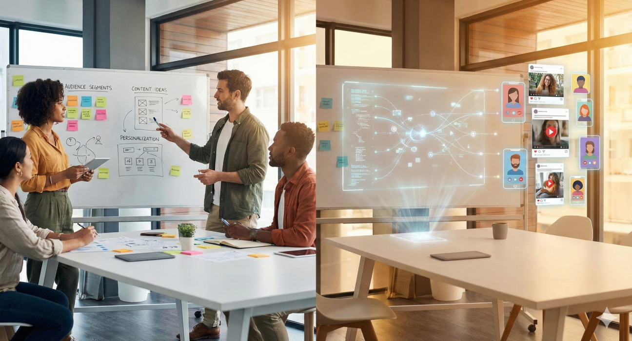 How AI Is Changing Social Media Content: Ideation & Personalization