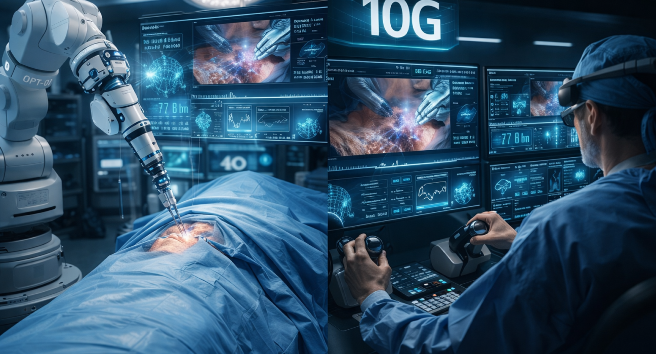 10G Networks in Remote Telesurgery: The Future of Global Healthcare