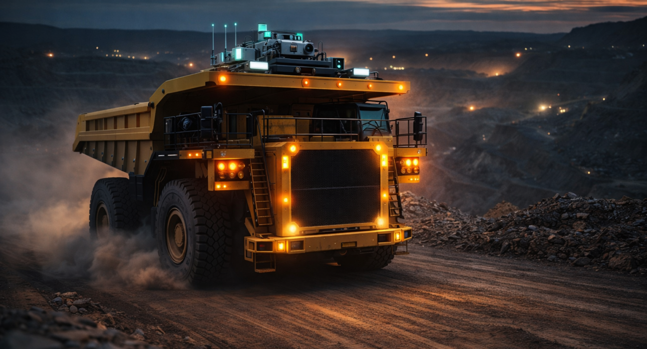 Autonomous Mining Vehicles: Improving Safety and Yield