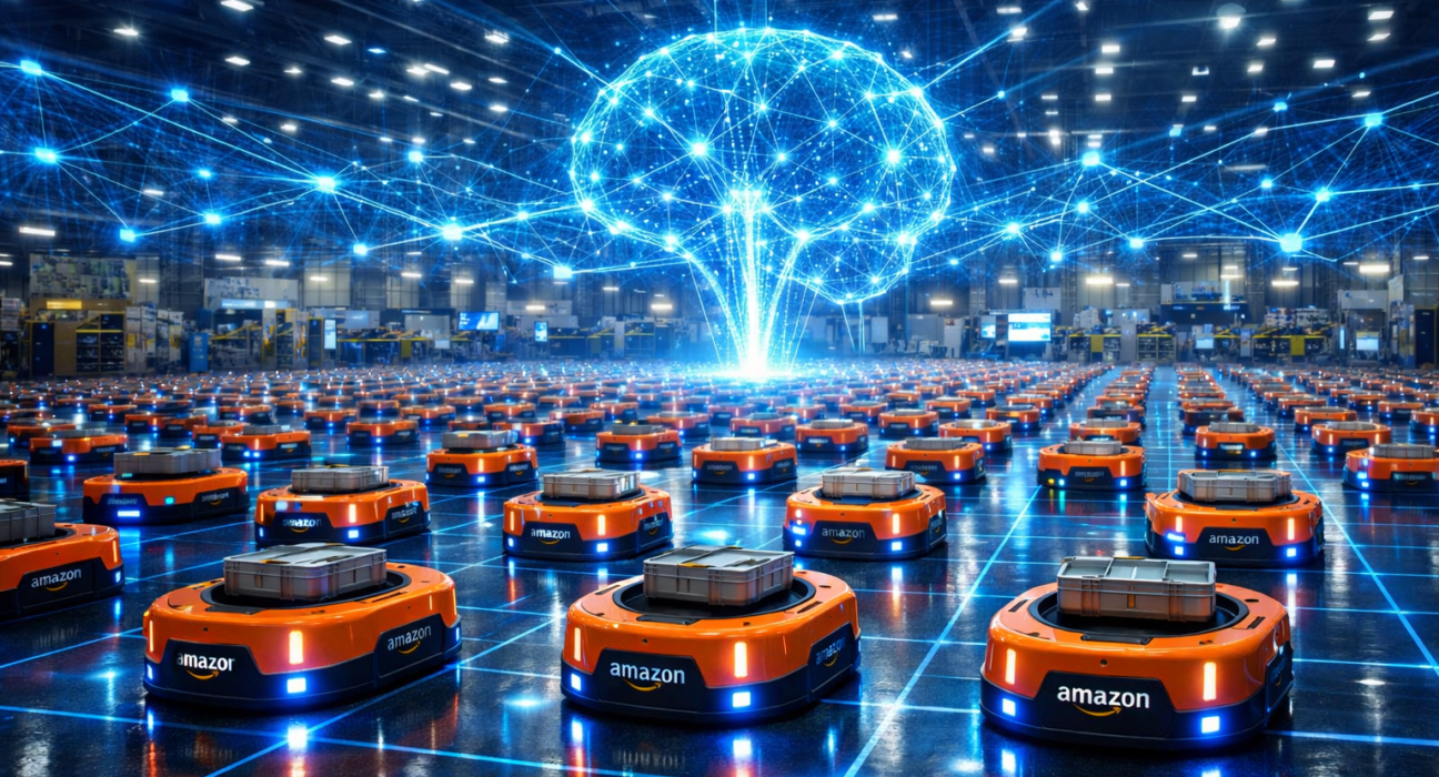 DeepFleet AI: Lessons from Amazon’s Million-Robot Fleet
