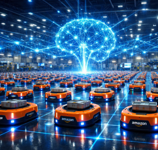 DeepFleet AI: Lessons from Amazon’s Million-Robot Fleet