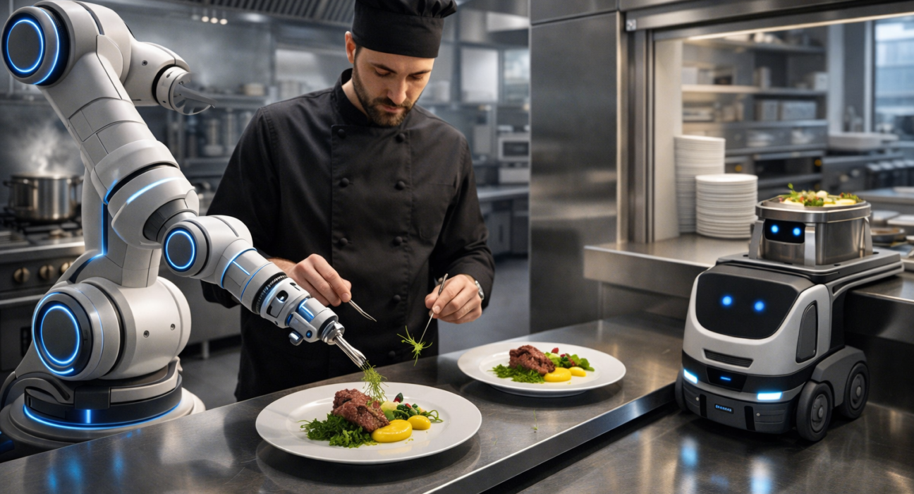 Robots in the Food Industry: From Prep to Delivery
