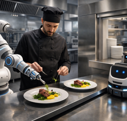 Robots in the Food Industry: From Prep to Delivery