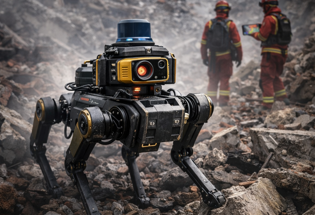 Tactical Robotics: AI-Driven Systems for Emergency Response