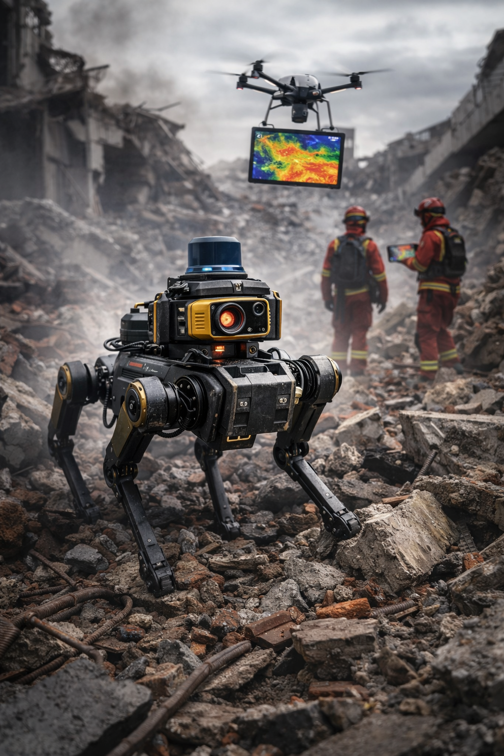 Tactical Robotics: AI-Driven Systems for Emergency Response