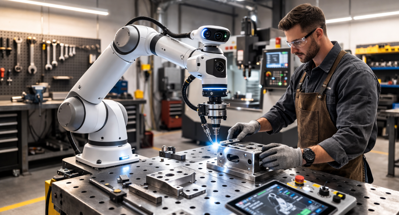 The Rise of Adaptive Industrial Robots in Small Manufacturing