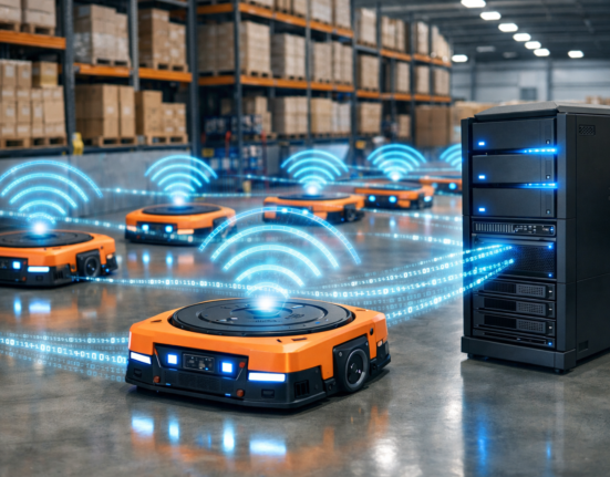 The Role of 5G in Real-Time Robot Fleet Orchestration