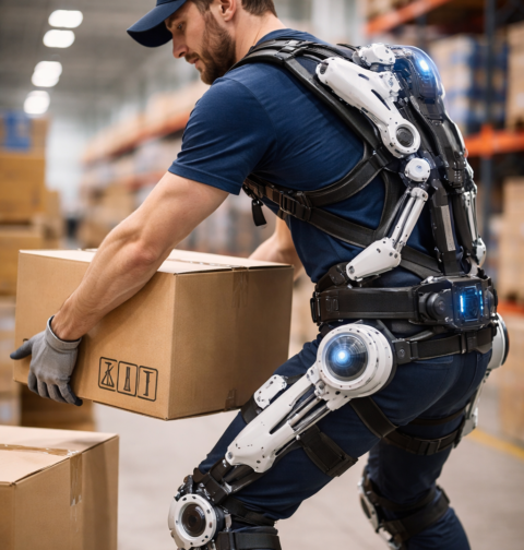 Workplace Exoskeletons: Reducing Physical Strain & Injury
