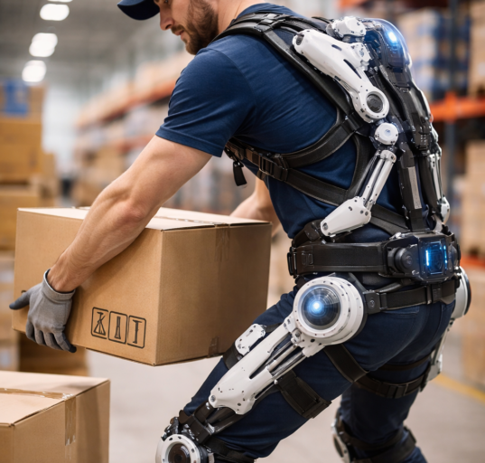 Workplace Exoskeletons: Reducing Physical Strain & Injury