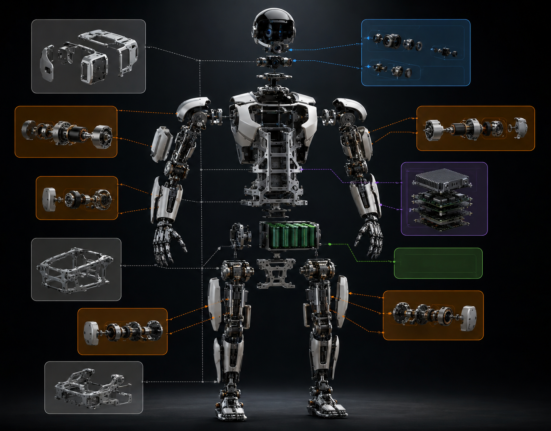 Humanoid Robot Cost Curve What a Working Unit Will Cost by 2030