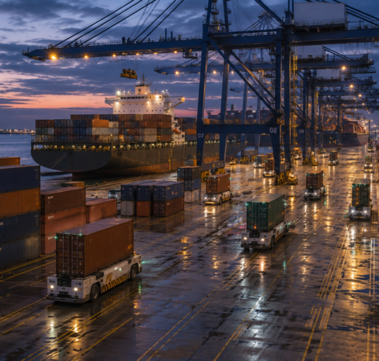 Autonomous Yard Trucks and Port Automation
