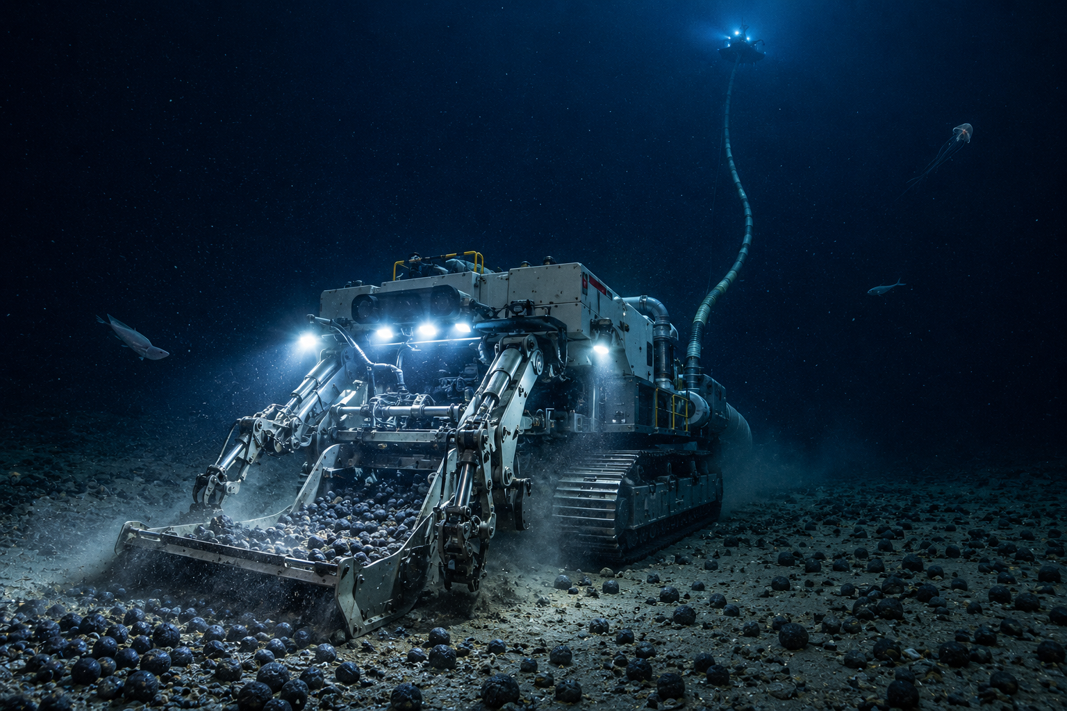 Deep-Sea Mining Robotics Capability and Controversy