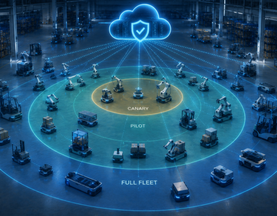 Over-the-Air Updates for Robot Fleets Without Breaking Safety Cases
