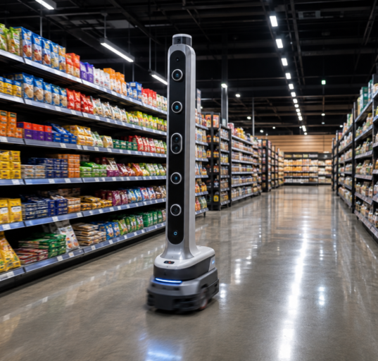 Retail Robots Inventory Scanning and Shelf Analytics