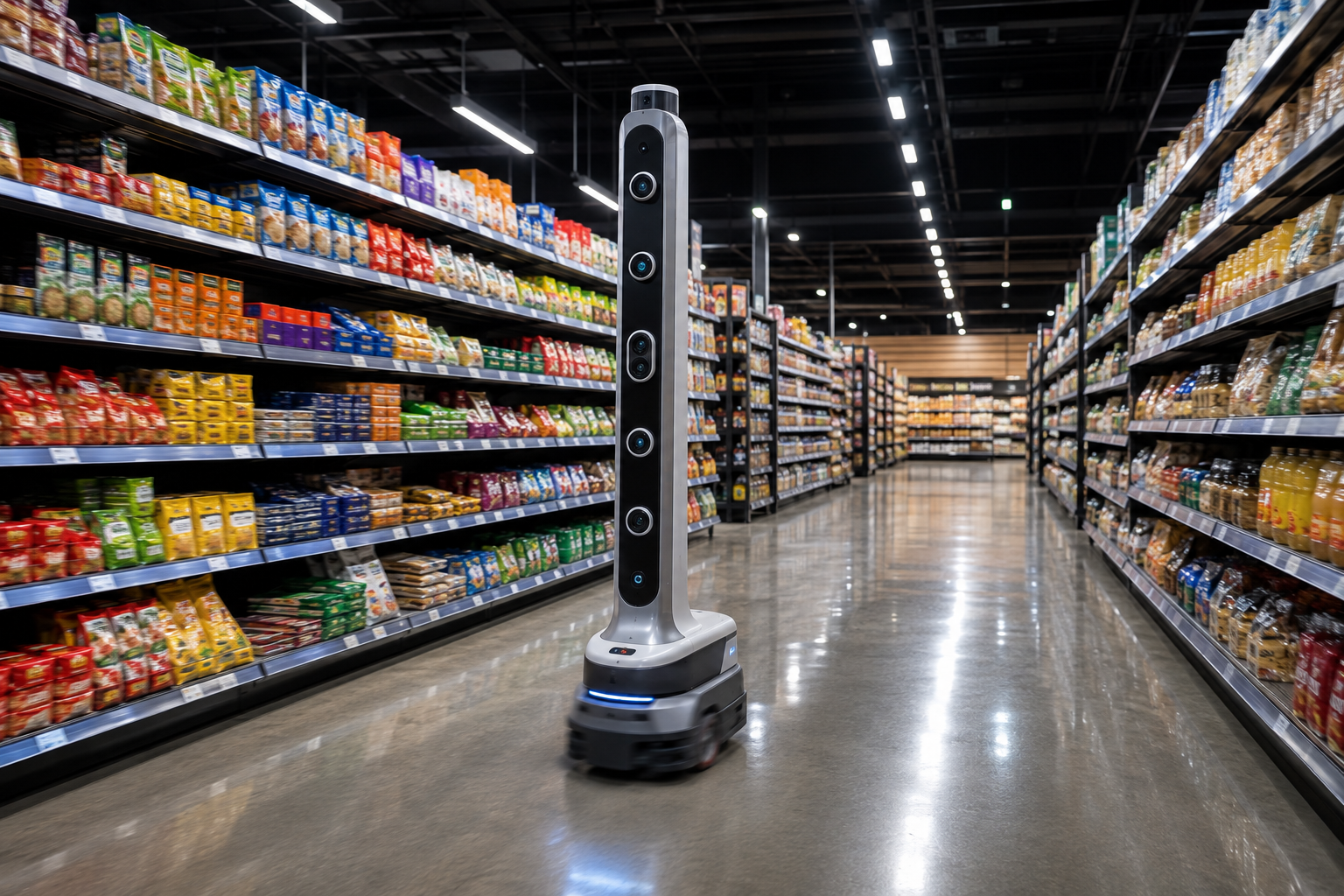 Retail Robots Inventory Scanning and Shelf Analytics