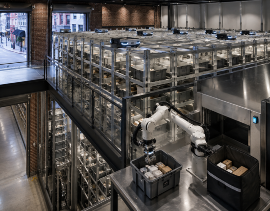 Robotic Micro-Fulfilment in Urban Retail