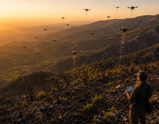 Swarm Robotics for Reforestation and Restoration