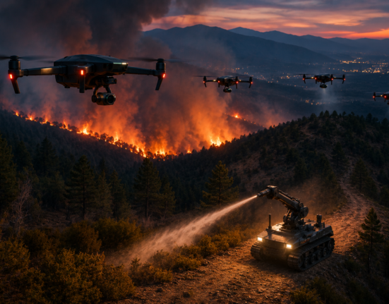 Wildfire Detection and Response Robotics